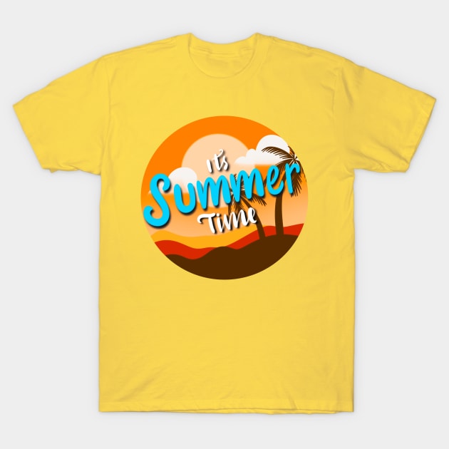 Its Summer Time T-Shirt by yudabento